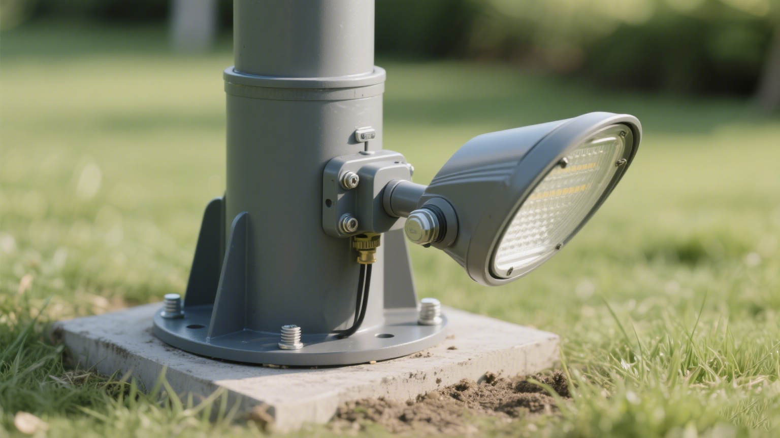 高桿庭院燈適用場(chǎng)景 參數(shù)示意